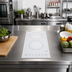 Thumbnail image #2 for Summit Commercial 2-Burner Built-In Radiant Electric Cooktop with White Ceramic Glass Surface