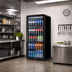 Thumbnail image #2 for True Edge Glass Curved 1-Section Refrigerated Merchandiser with Hinged Glass Door