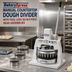 Thumbnail image #2 for BakeryXpress Manual Countertop Dough Divider with Tool-Less 36/18/9 Piece Head Assemblies
