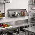 Thumbnail image #2 for Eagle Group BlendPort® Slanted Wall-Mount Solid Rack Shelf, 63 Inch Wide, 16/300 Stainless Steel