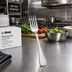 Thumbnail image #3 for Winco Shangarila 6-3/4 Inch Salad Fork, 18/8 Stainless Steel, Extra Heavy Weight, Mirror Finish