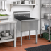 Thumbnail image #2 for Eagle Group One-Compartment Utility Sink with Legs, 37-3/8 x 28 Inches, 16-Gauge 430 Stainless Steel