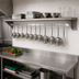 Thumbnail image #2 for Advance Tabco Wall-Mounted Shelf with Pot Rack, 144