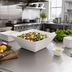 Thumbnail image #2 for American Metalcraft Endurance 228 Oz. Square Melamine Bowl