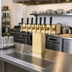 Thumbnail image #2 for Perlick 3780-6BTF 6-Faucet Air-Cooled Tee Beer Tower with Stainless Steel Column and Tarnish-Free Brass Finish