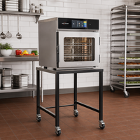 Alto-Shaam Vector H/W Stainless Steel Open-Base Equipment Stand with Casters