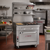 Thumbnail image #2 for Southbend Platinum 36-Inch Heavy Duty Gas Range with 24-Inch Griddle, 12-Inch Charbroiler, and Standard Oven