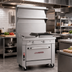 Thumbnail image #2 for Southbend Platinum 36-Inch Heavy Duty Gas Range with 24-Inch Griddle, 12-Inch Charbroiler, and Standard Oven