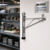 Thumbnail image #2 for Eagle Group Valu-Gard Adjustable Post Wire Wall Mount End Unit for 21-Inch Deep Shelves