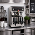 Thumbnail image #2 for BUNN Dual Portable Satellite Coffee Brewer with 2 GPR Servers, 18.9 Gallons per Hour