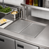 Thumbnail image #2 for Krowne Royal Series Perforated Stainless Steel Drainboard Insert, 19-Inch Deep x 12-Inch Wide, 2-Pack