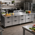 Thumbnail image #2 for Beverage-Air WTRD119AHC-8 119-Inch Four-Section Worktop Drawer Refrigerator