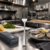 Thumbnail image #2 for Avalon 5-1/2 Inch Extra-Heavy Weight Oyster Fork, 18/8 Stainless Steel, Mirror Finish