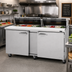 Thumbnail image #3 for Turbo Air PRO Series PST-72-N Two-Section Sandwich/Salad Prep Table, 72 5/8-Inch, 19 Cu. Ft., 18-Pan, Rear-Mounted Self-Contained