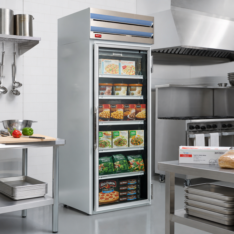 Product image #2 for Howard-McCray 22 Cu. Ft. Single-Section Glass Door Freezer Merchandiser