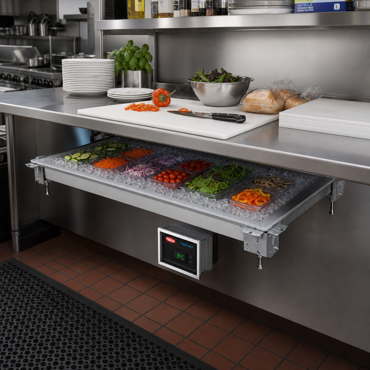 Product image #2 for Hatco 36-Inch x 24-Inch Undermount Cold Shelf for Remote Refrigeration
