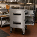 Thumbnail image #2 for Lincoln Foodservice Impinger (3200 Series) 3240-2L Double-Deck LP Gas Conveyor Oven, 40-Inch Chamber, Digital Controls
