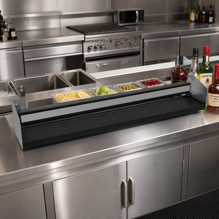 Product image #2 for Glastender 39-Inch Single Stainless Steel Speed Rail