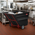Thumbnail image #2 for Rubbermaid Commercial Products Heavy-Duty Mobile Open-Top Tilt Truck, 2-1/2 Cubic Yards, Black