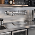 Thumbnail image #2 for Glastender Pipe Wall Draft Dispensing Tower, Wall Mount, 6 Faucets, Air Cooled, Mirror Finish