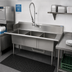Thumbnail image #2 for 72-Inch Three-Compartment Soiled Dish Table and Sink with Pre-Rinse Assembly