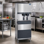 Thumbnail image #2 for Follett Products, LLC (Middleby) Symphony Plus 110FB414A-S Freestanding Ice and Water Dispenser, 90 lb Storage, 425 lb/Day Nugget Ice