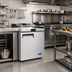 Thumbnail image #3 for Atosa 1-Section Undercounter Reach-In Refrigerator, 7.15 Cu. Ft., Right-Hinged Solid Door, Rear-Mounted Self-Contained