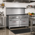 Thumbnail image #2 for Southbend Ultimate 60-Inch Commercial Gas Range with 8 Open Burners and 2 Standard Ovens