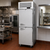 Thumbnail image #2 for Turbo Air PRO Series Pass-Thru Heated Holding Cabinet, One Section, 26 Cu. Ft., Solid Half Doors