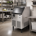 Thumbnail image #2 for Omcan Self-Contained Air-Cooled Cube-Style Ice Maker with Bin, 210 lb/Day Production, 80 lb Storage
