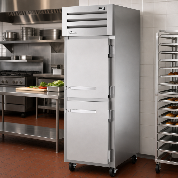 Product image #2 for True SPEC SERIES Heated Holding Cabinet, Reach-In, 1-Section, 2 Locking Half Doors