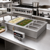 Thumbnail image #2 for Hatco HWBLI-3MA Drop-In Modular/Ganged Heated Well with Auto-Fill, 3 Full-Size Pans