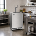 Thumbnail image #2 for Perlick 24-Inch Flat Top Mobile Tap Refrigerated Beer Dispenser with 2 Faucets, Stainless Steel