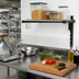 Thumbnail image #2 for Cambro Camshelving Elevation Series Wall-Mounted Vented Add-On Shelf Kit, 18 x 24 Inches, Brushed Graphite