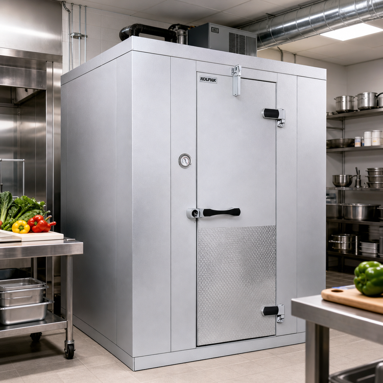 Product image #2 for Kolpak Kold-Front 10' x 8' Indoor Walk-In Cooler with Floor and Remote Refrigeration
