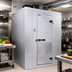 Thumbnail image #2 for Kolpak Kold-Front 10' x 8' Indoor Walk-In Cooler with Floor and Remote Refrigeration