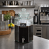 Thumbnail image #2 for 2 Gallon Clear Glass Beverage Dispenser with Ice Chamber, No Base