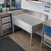 Thumbnail image #2 for Krowne Royal Series Freestanding Right End Return Underbar Corner Drainboard, 48 x 24 x 36-1/2 Inches