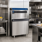 Thumbnail image #2 for Follett Products, LLC (Middleby) Vision VU300B8LL Ice/Beverage Dispenser, Single-Sided, 8-Valve, 300 lb Ice Storage