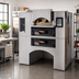 Thumbnail image #2 for Wave Flame Double Stacked Gas Deck Oven with 36