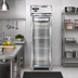 Thumbnail image #2 for Continental Refrigerator D1FNSAGD Designer Line One-Section Full-Height Glass Door Reach-in Freezer