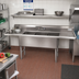 Thumbnail image #2 for Advance Tabco FS-3-2430-24RL 3-Compartment Fabricated Sink with 24-Inch Left and Right Drainboards