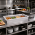 Thumbnail image #2 for Alto-Shaam Halo Heat Large Flange Drop-In Electric Waterless Hot Food Well, 4 Full-Size Pan Capacity