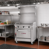 Thumbnail image #2 for Southbend Platinum 12-Inch Heavy Duty Gas Sectional Range with Full-Width Griddle and Cabinet Base