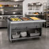 Thumbnail image #2 for Spec-Master 48-Inch Electric Hot Food Table with 3 Wet/Dry Wells, Open Base, 120V