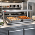 Thumbnail image #2 for Hatco Glo-Ray 54-Inch W x 12-Inch D Freestanding Heated Shelf with Stainless Steel Top