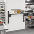 Thumbnail image #2 for Cambro Camshelving Elevation 14 x 30-Inch Solid Wall Shelving Shelf Kit with 15-Inch Uprights, Brushed Graphite