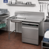Thumbnail image #2 for Advance Tabco Special Value Series 72-Inch x 30-Inch Undercounter Dish Table with Left Sink Bowl