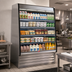 Thumbnail image #3 for Howard-McCray Ovation Series 99-Inch Remote Dairy Open Merchandiser with LED Lighting and Stainless Steel Finish