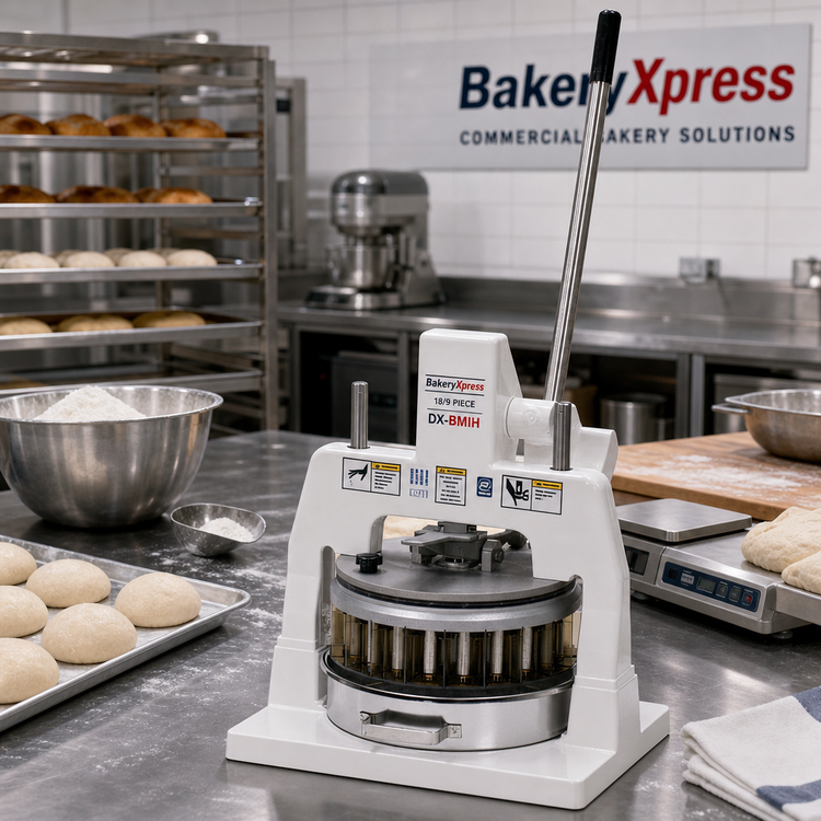 Product image #2 for BakeryXpress 18/9-Piece Manual Countertop Dough Divider